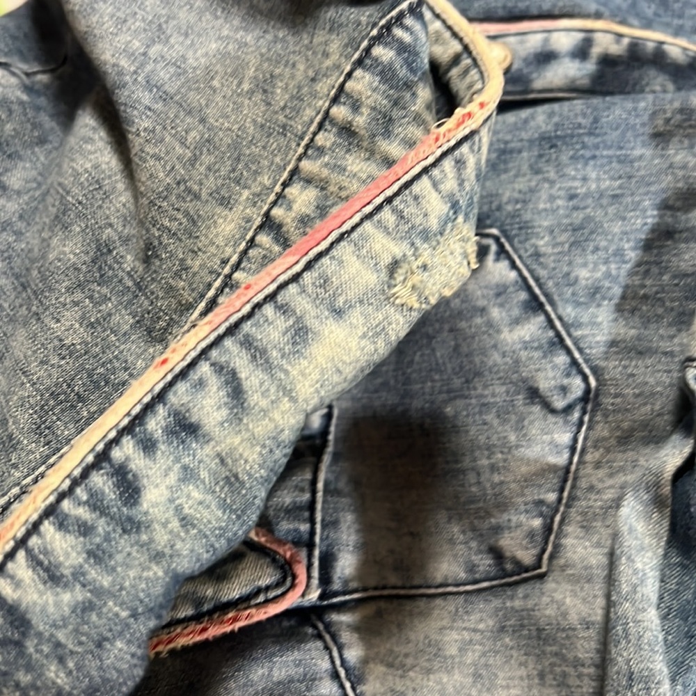 Silver Jeans Co. Denim Shirt SZ SM - Picture 11 of 11